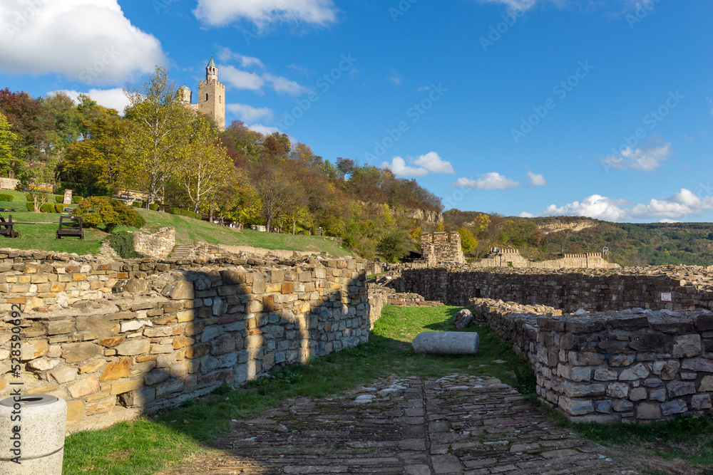 Medieval stronghold Tsarevets, Veliko Tarnovo, Bulgaria
