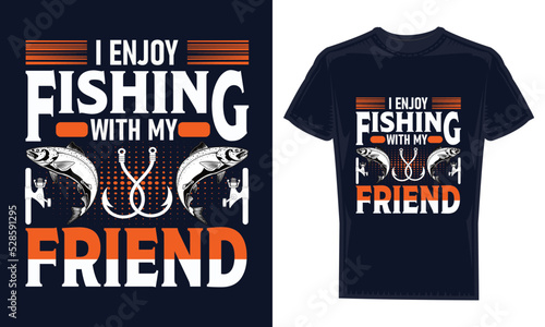 Colorful amazing best fishing t-shirt design knot for fishing gif.