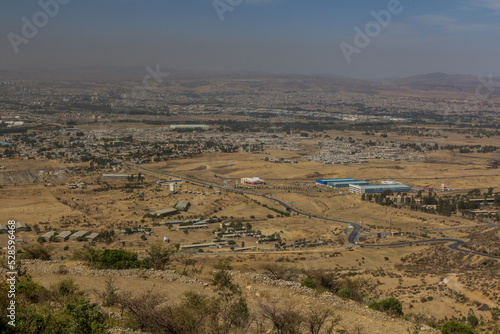 Aerial view of Mekele, Ethiopia
