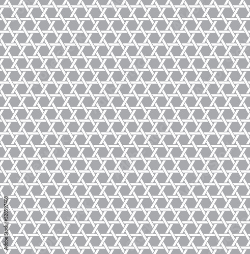geometric basketwork seamless pattern stylish texture with repeating straight lines