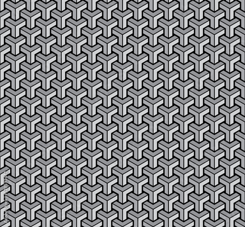 Modern geometric seamless pattern stylish texture with repeating straight lines