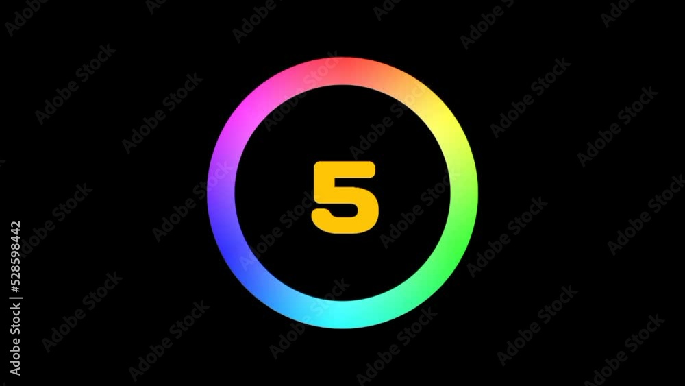 10 to 1 countdown and stop text in ending 10 to 1 countdown and stop text in ending