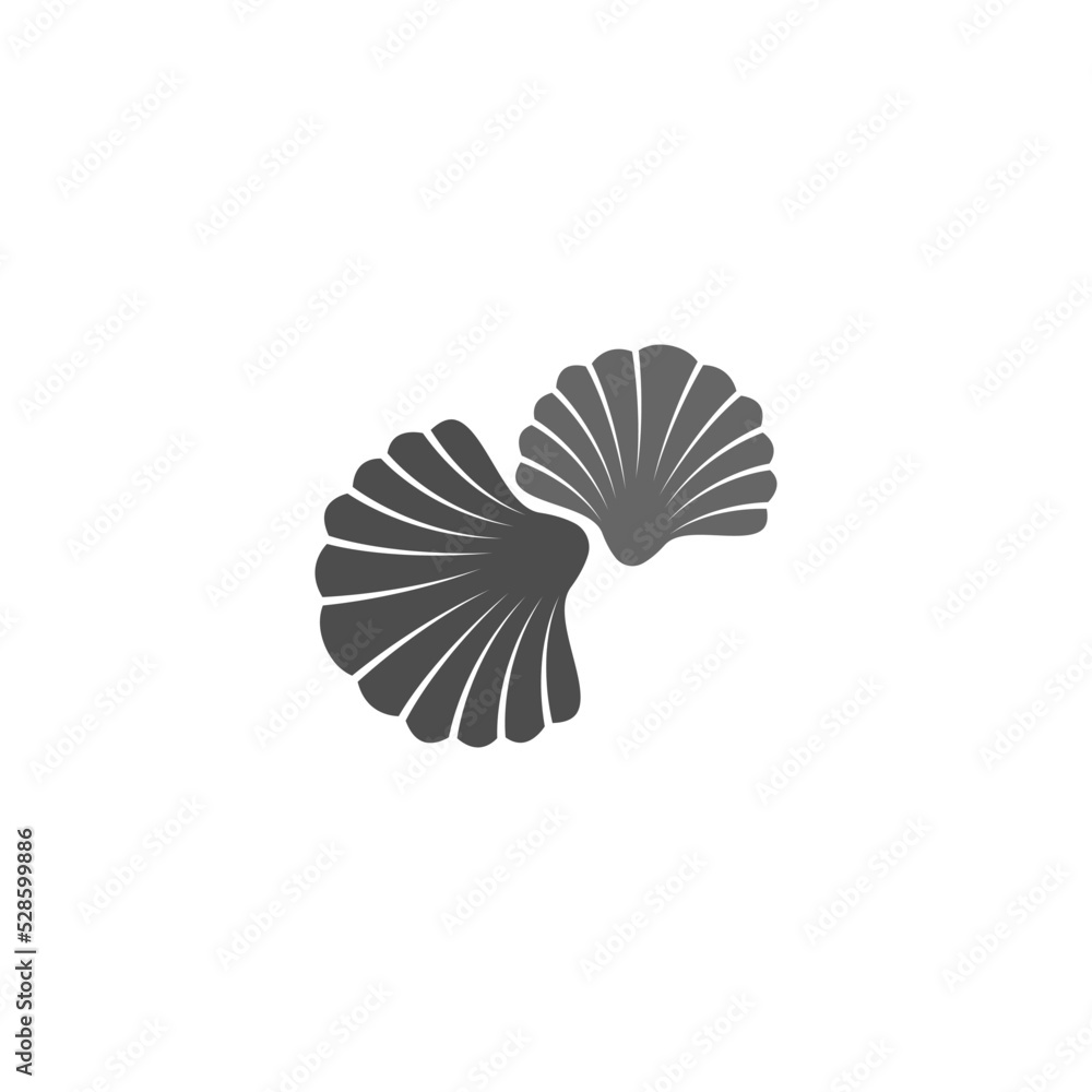 Shell icon logo design Shell icon logo design