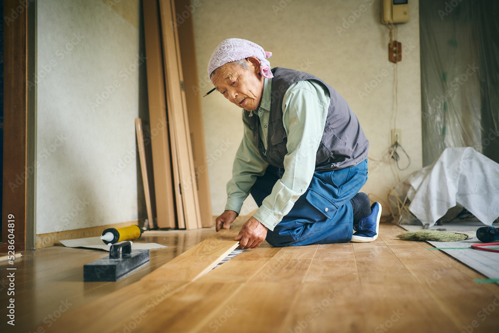 大工職人のポートレート 大工職人のポートレート