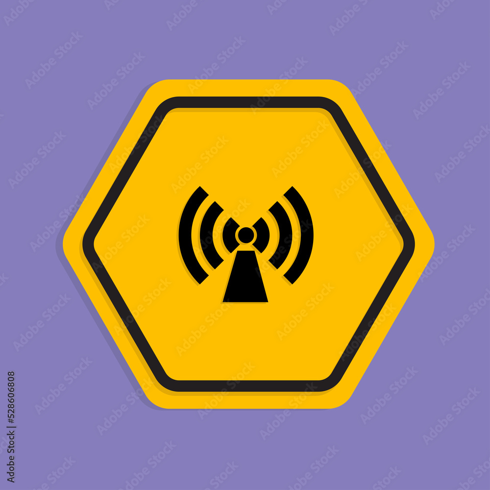 Danger sign illustration