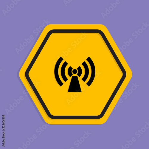 Danger sign illustration