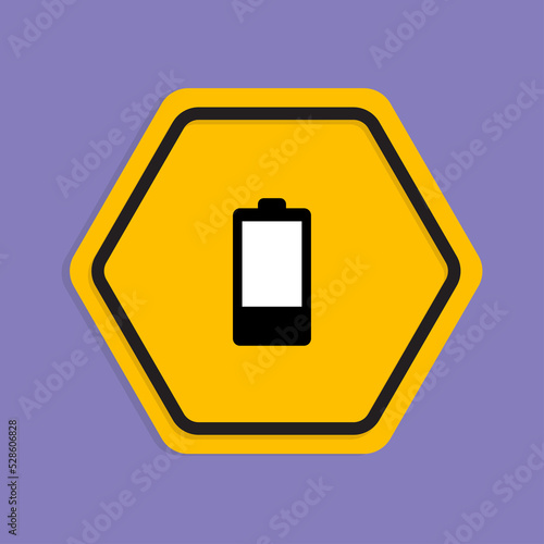 Danger sign illustration
