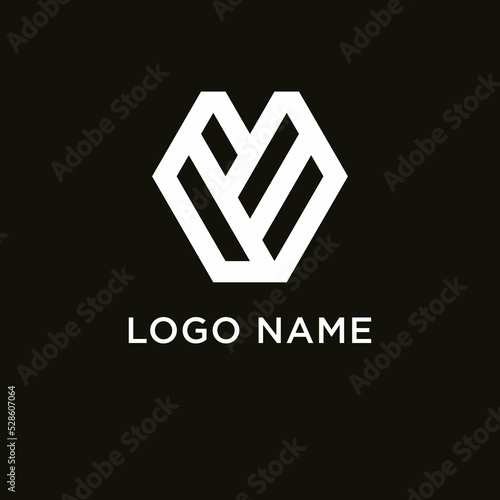 letter v logo design