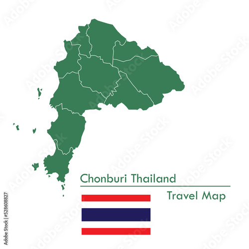 Green Map Chonburi is one of the provinces of Thailand