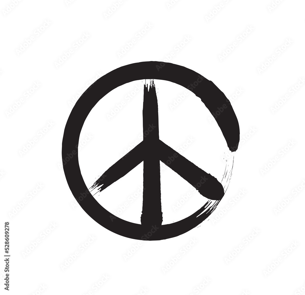 peace symbol icon. vector illustration peace symbol icon. vector illustration