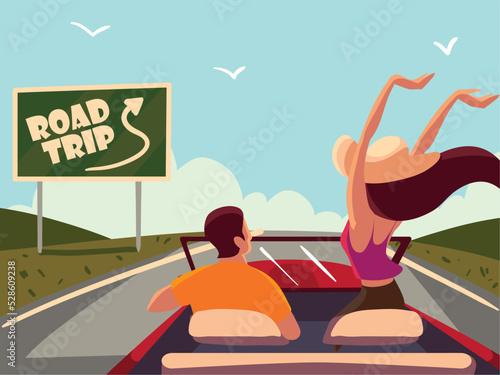 happy travelers road trip