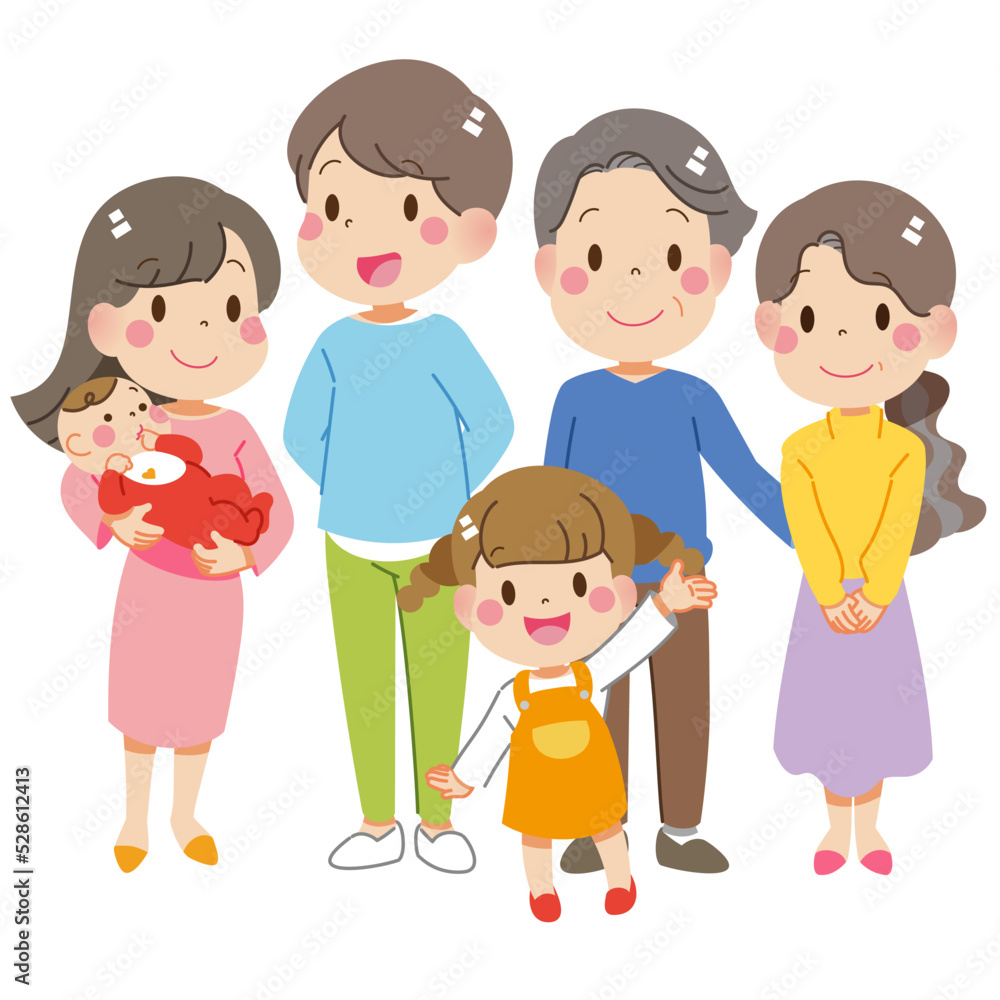 FamilyB（6-people)