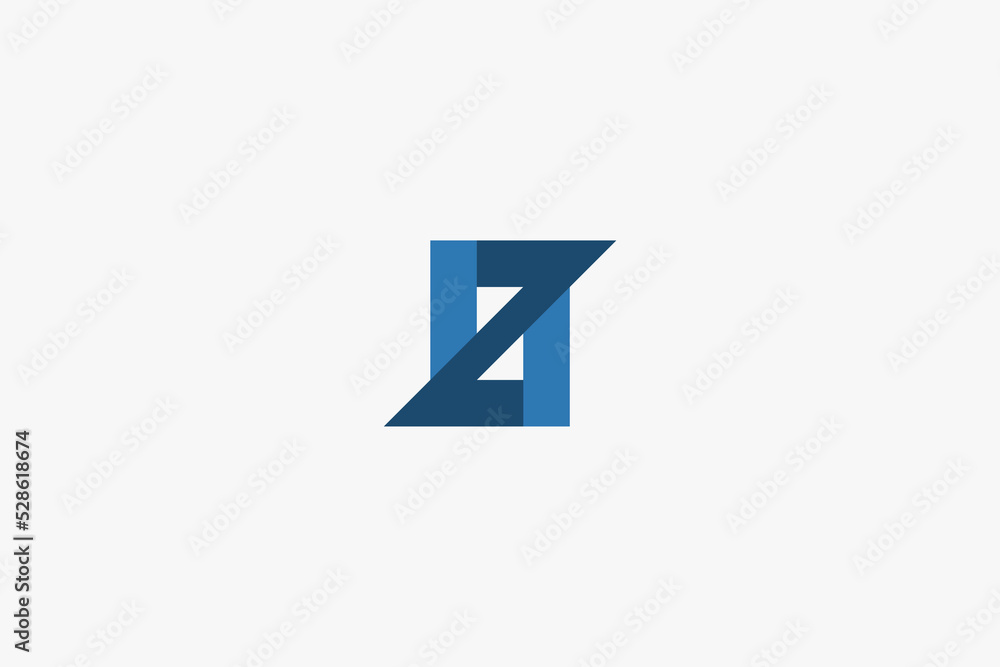 Illustration vector graphic of letter Z and letter O. Good for logo Illustration vector graphic of letter Z and letter O. Good for logo