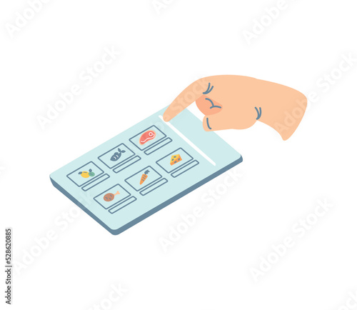 ordering online grocery