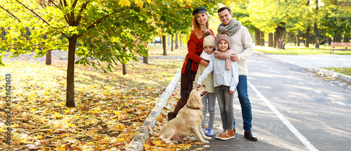 Portrait of happy family wa...
