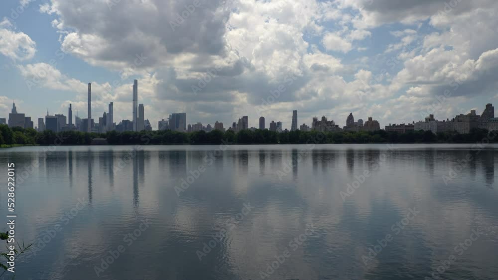 New York City skyline view from the Central Park New York City skyline view from the Central Park