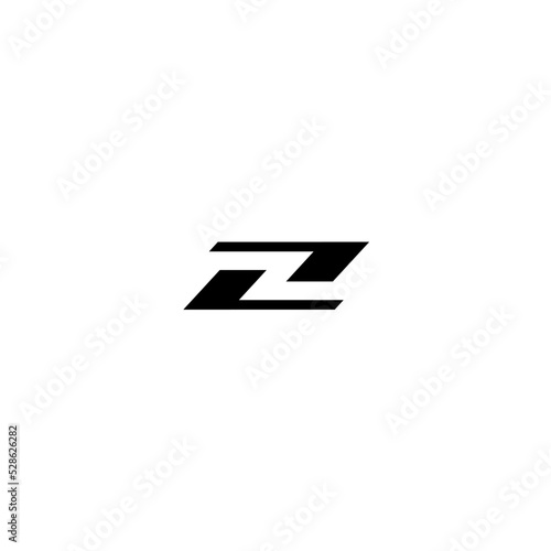 Z ZG Letter Initial logo Vector