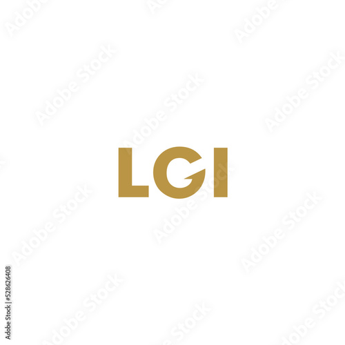 LGI Initial Letter Logo Vector