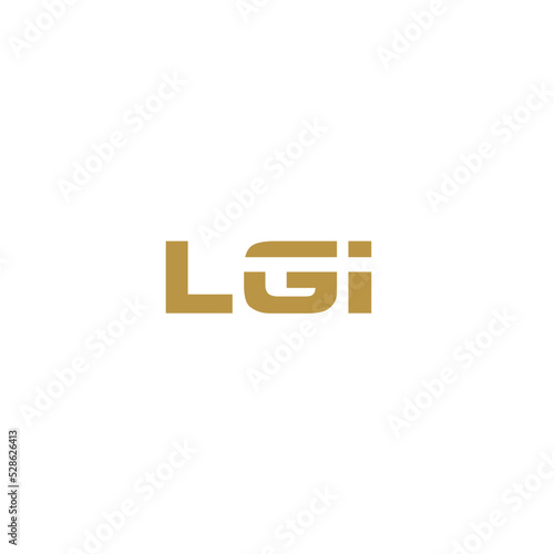 LGI Initial Letter Logo Vector