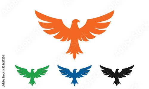 Fototapeta Naklejka Na Ścianę i Meble -  eagle logo vector