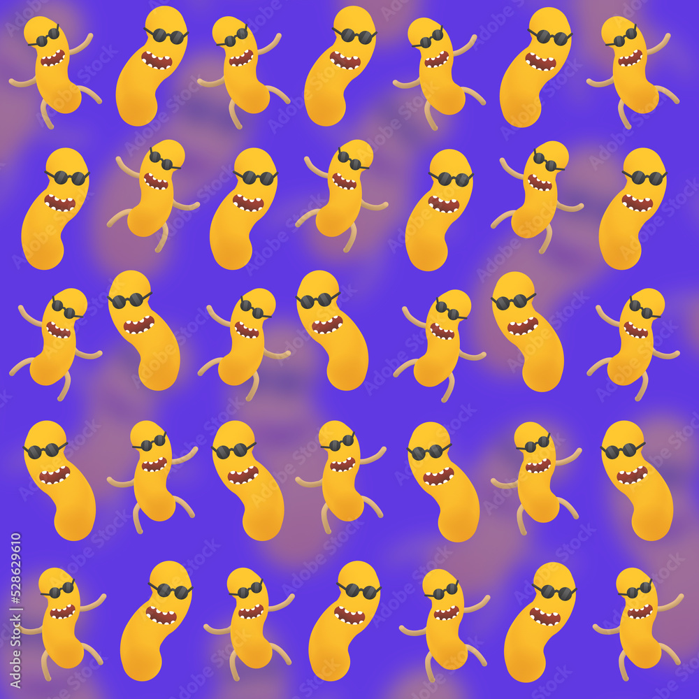 Cheetos Cartoon Clipart Pattern Stock Illustration | Adobe Stock