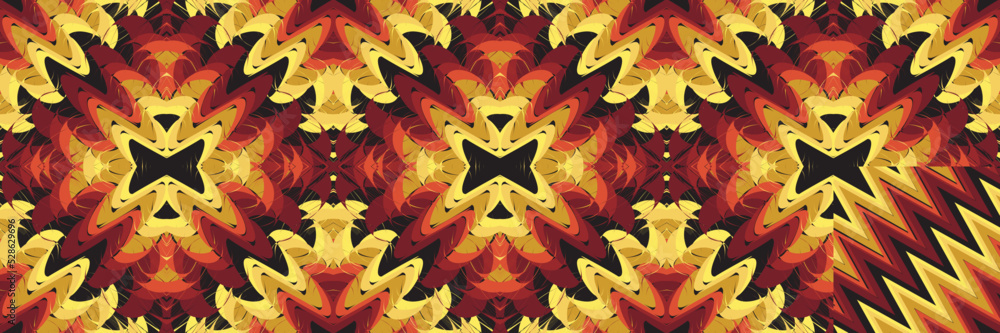 Fototapeta premium seamless ethnic pattern design.Geometric ethnic oriental ikat pattern traditional Design.ethnic oriental pattern,fabric,embroidery.Mexican pattern.merican pattern.latin african.indian fabric.Mexican