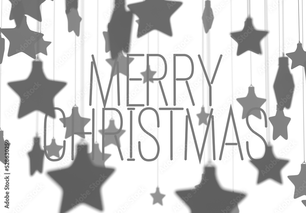Merry Christmas Star Decoration Merry Christmas Star Decoration