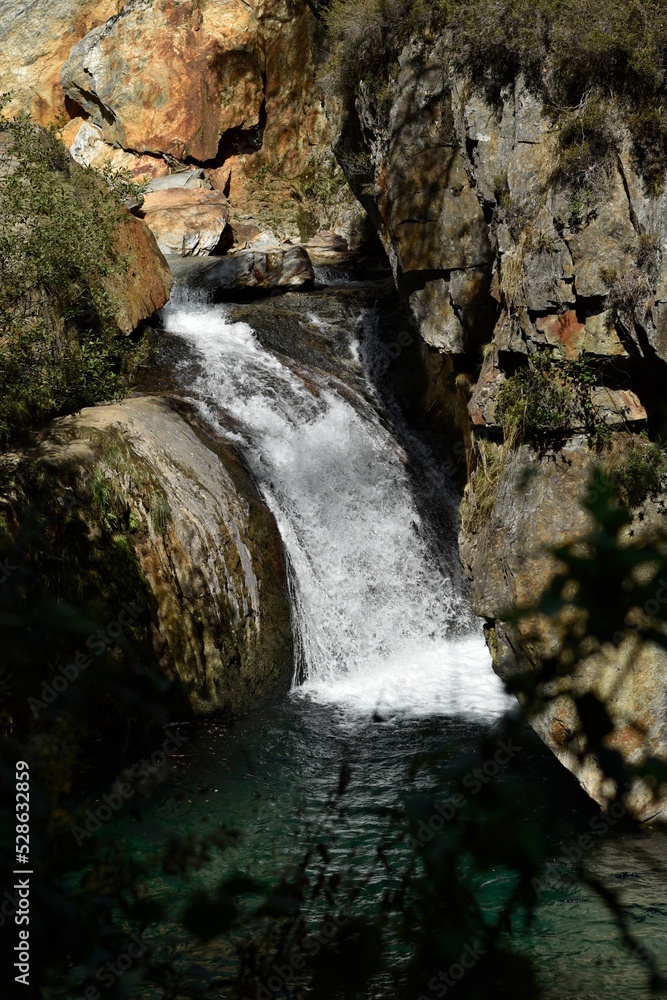 Obraz premium Cascades de l’Artigue à Auzat en Ariège
