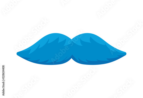 blue moustache movember