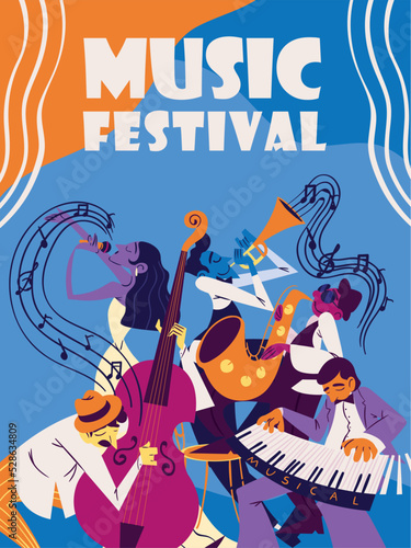 music festival poster image