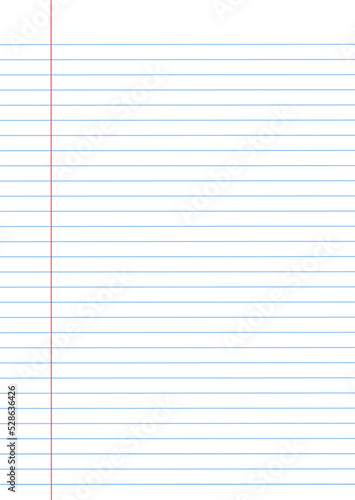  Lined notebook paper for background