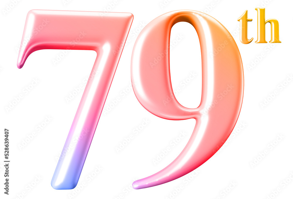 celebration 79th number