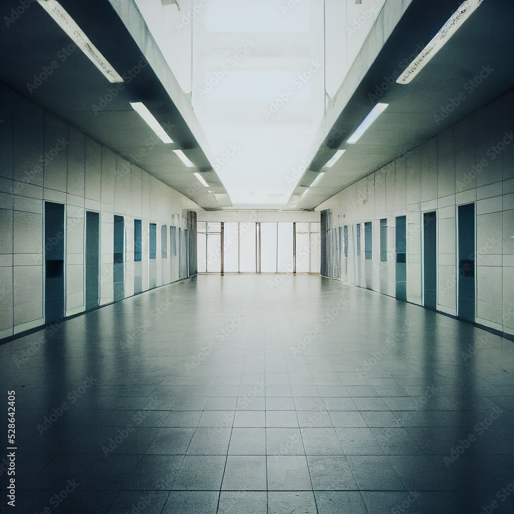Obraz premium Interior units of storage facilities.