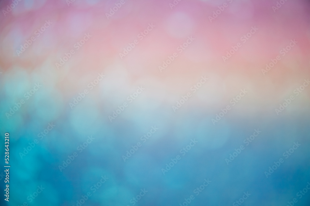 Bokeh glow background. Light flare. Blur round flecks. Defocused pink orange blue color gradient circles soft glare on empty space abstract texture. Bokeh glow background. Light flare. Blur round flecks. Defocused pink orange blue color gradient circles soft glare on empty space abstract texture.