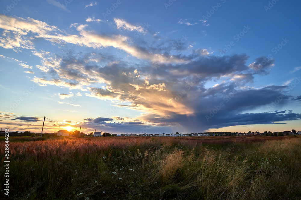 Dramatic sky for background or sunset sky and cloud at evening. Dramatic sky for background or sunset sky and cloud at evening.