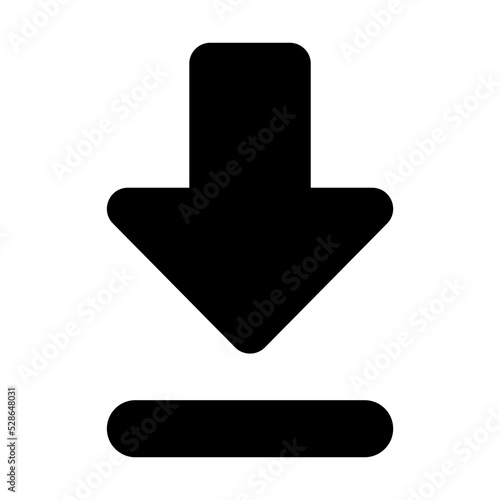 download icon symbol sign with transparent background PNG
