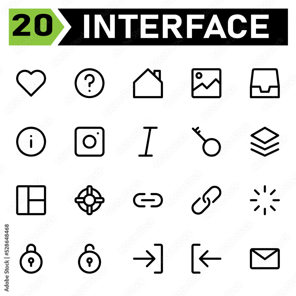 Fototapeta premium User interface icon set include bank, finance, courthouse, banking, user interface, wallet, money, cash, credit, account, circle, profile, user, anchor, marine, element, sea, android, robot