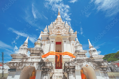 The Famous Pagoda Phra Borommathat Chaiya in Chaiya, Surat Thani.