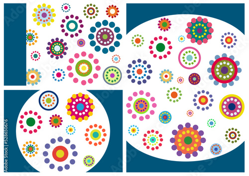 Colored circles