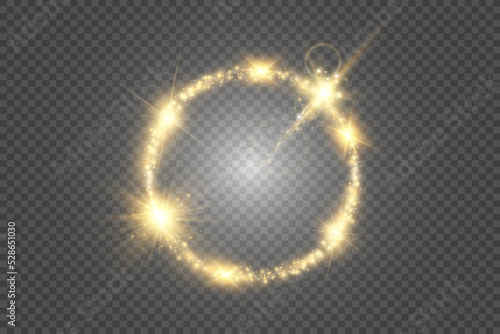 	
Round shiny perfect background. Vector eps10. Beautiful light. Magic circle. Precious background.Round gold shiny frame with light bursts.