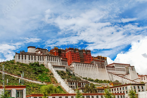 Papier peint Potala Palace in Lhasa, Tibet