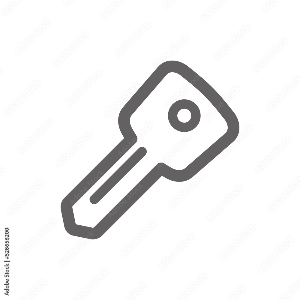 Key icon. Perfect for web design or user interface applications. vector sign and symbol Key icon. Perfect for web design or user interface applications. vector sign and symbol