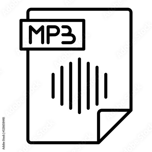file extension with mp3 or song format