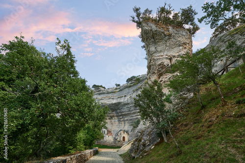 Hermitage of San Bernabe in the Ojo Guareña Karstic complex photo