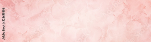 Creative Watercolor Fluid Pastel Pink Abstract Panorama Background For Header Banner