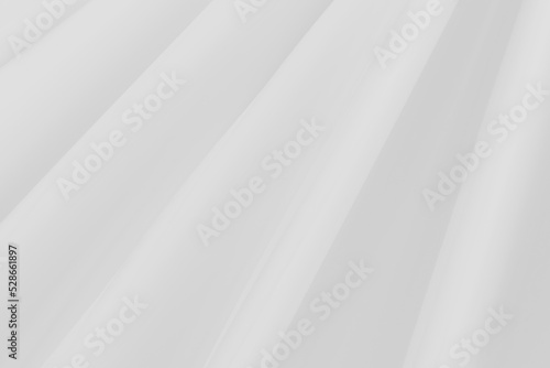 Minimalist simple white abstract wave background. 3d rendering.