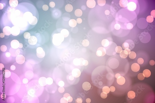 Light glowing dots on purple