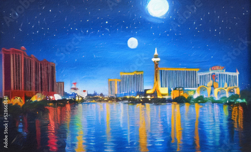 Photography Night in Las Vegas, Nevada