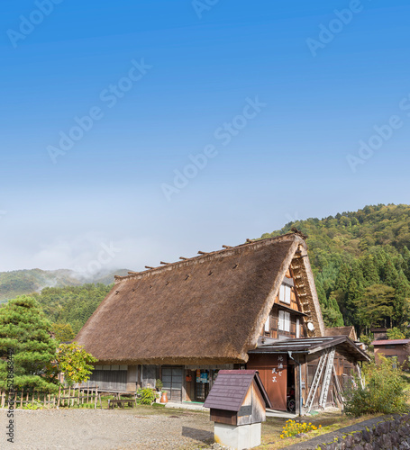 白川郷 白川村 合掌集落 風景 世界遺産 