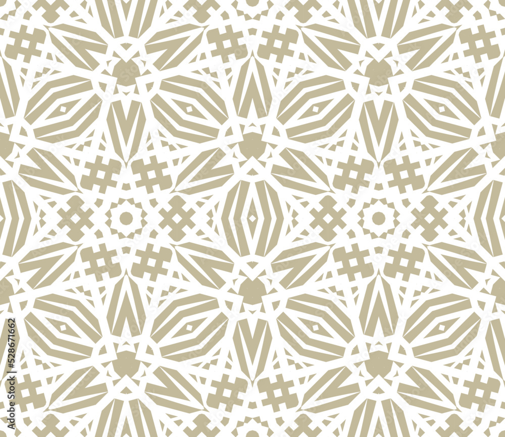 Geometric pattern. Seamless vector background. Ethnic graphic design.